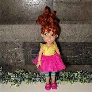 Fancy Nancy doll. Great condition. Possibly from teatime, no crown.